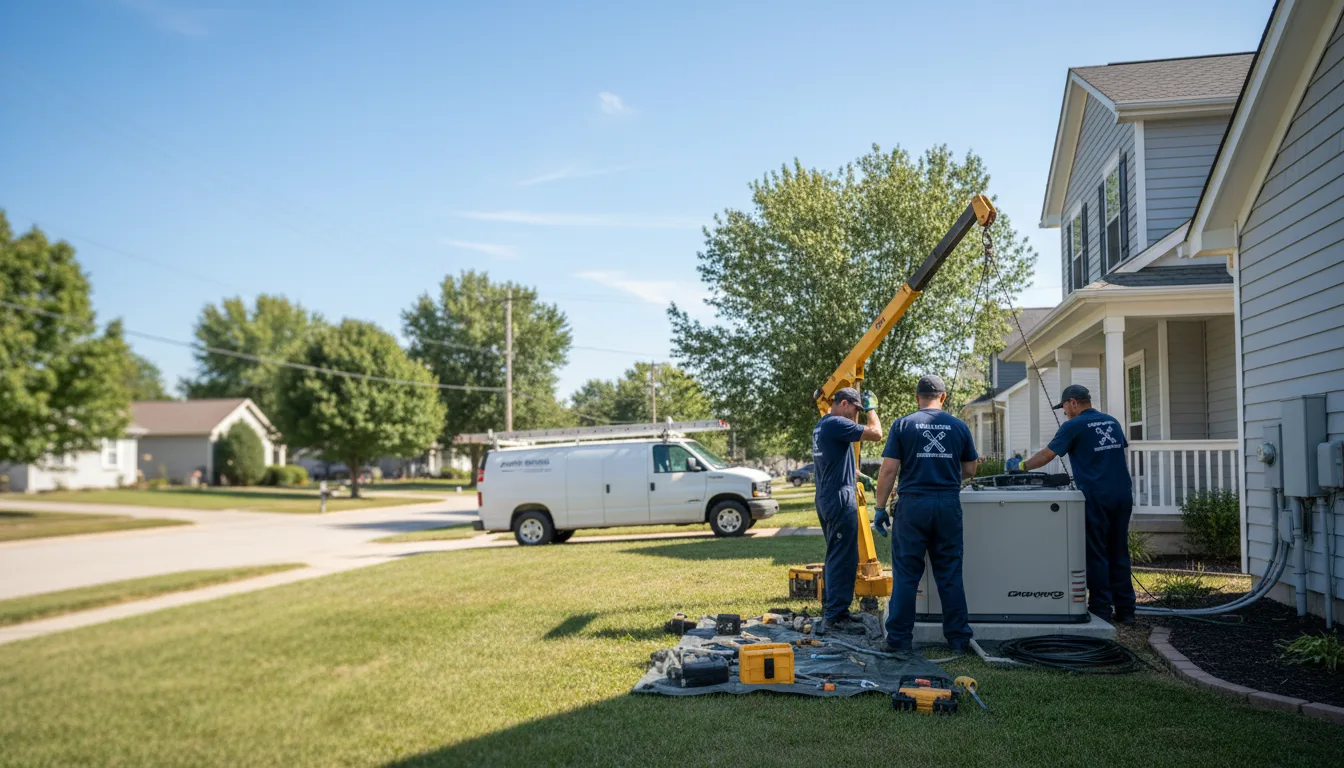Generator Installation in Saint Hedwig, TX near me